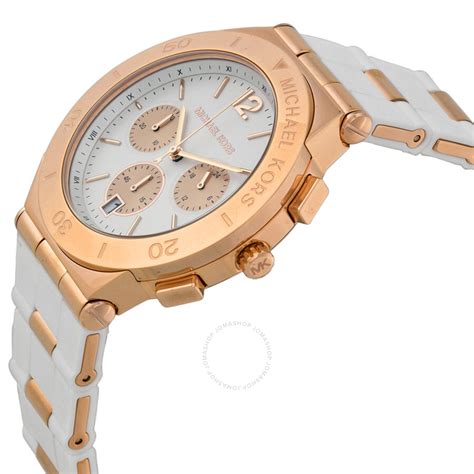 michael kors wyatt watch|Michael Kors Wyatt Chronograph Silver Dial Two.